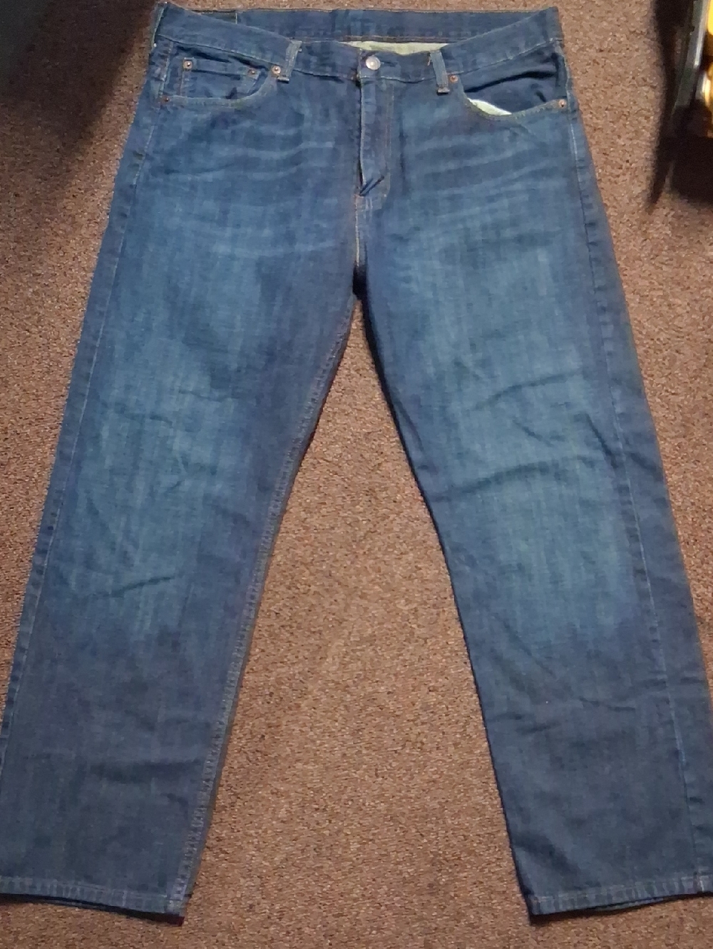 Levi’s 569 Loose Straight Dark Wash Mens Jeans size W34 x L30
